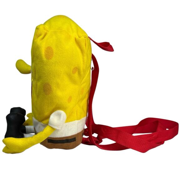 VTG 2003 SpongeBob SquarePants Stuffed Plush Bag Backpack 10" Nickelodeon Y2K - Picture 9 of 16
